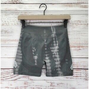 Darc Sport SHE Women’s Small Workout Compression Shorts Wolves Gym Fitness EUC